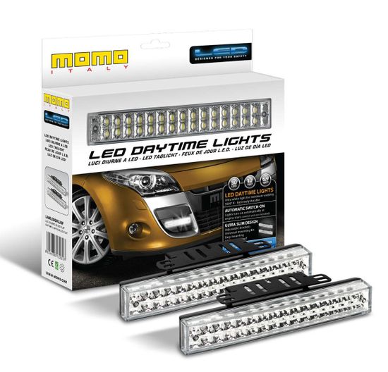 MOMO 30LED DAYTIME RUNNING LIGHTS (5000K) P/N LAMLEDDRL30F