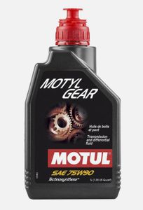 Motul MOTYLGEAR 75w90 Technosynthese(R) MotylGear Oil 1-Liter Bottle