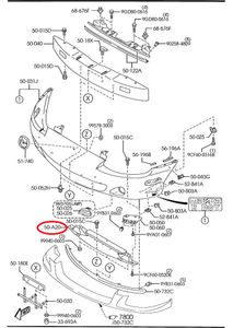 Genuine Mazda Miata OEM Guide Air 2004-2005