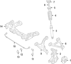 Mazda MX-5 Miata OEM Upper Mount Strut Mount 2016-2019+