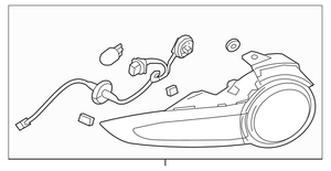 Genuine Mazda MX-5 Miata OEM Tail Lamp Assembly 2016+
