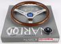 Nardi Steering Wheel - Classic - 330 mm (12.99 inch) - Wood - Polished Spokes