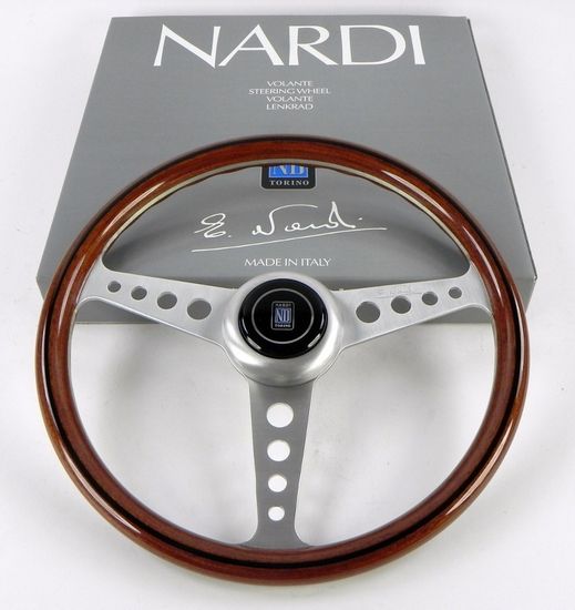 Nardi Steering Wheel Classic 360 mm (14.17 inch) Wood Satin