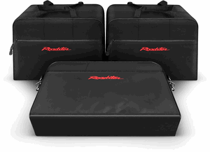 <FONT COLOR=" FF0000">*CLEARANCE ITEM*</FONT> Mazda MX-5 Miata Custom Fitted Luggage Bags with "Roadster" Logo 2006-2015