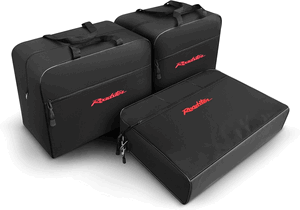 <FONT COLOR=" FF0000">*CLEARANCE ITEM*</FONT> Mazda MX-5 Miata Custom Fitted Luggage Bags with "Roadster" Logo 2006-2015