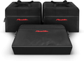 <FONT COLOR=" FF0000">*CLEARANCE ITEM*</FONT> Mazda MX-5 Miata Custom Fitted Luggage Bags with "Roadster" Logo 2006-2015