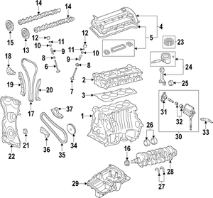 Genuine Mazda MX-5 Miata OEM Crankshaft 2016-2022