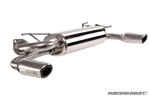 Racing Beat Mazda Miata Power Pulse Dual Outlet Muffler 1990-1997 <FONT COLOR=" FF0000">- Sale!</FONT> 