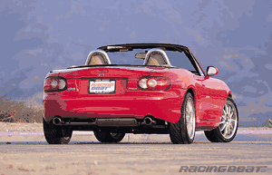 Racing Beat Mazda Miata Power Pulse Dual Outlet Muffler 1990-1997 <FONT COLOR=" FF0000">- Sale!</FONT> 