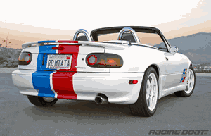 Racing Beat Mazda Miata Rear Bumper Kit 1990-1997