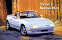 Racing Beat Type I Mazda Miata Nose Kit - 1990-1997