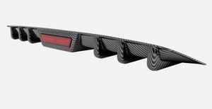 Mazda MX-5 Miata Carbon Fiber Rear Bumper Diffuser Lip Brake LED Tail Light 1990-2015