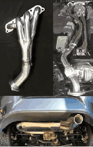 RoadsterSport Complete Street Exhaust Combo With Ceramic Coated Header 2016-2025