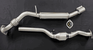 RoadsterSport Premium 304 Polished Midpipe 2016-2025