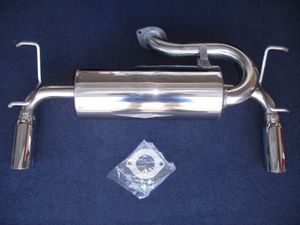 RoadsterSport "SUPER-Q" Stainless Steel PREMIUM ADJUSTABLE Sound MX5 Miata Exhaust 2006-2015 