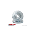 <FONT COLOR=" FF0000">*CLEARANCE ITEM*</FONT> Mazda Miata Stillen Rear Cross Drilled & Slotted 1-Piece Sport Rotors 1990-1993