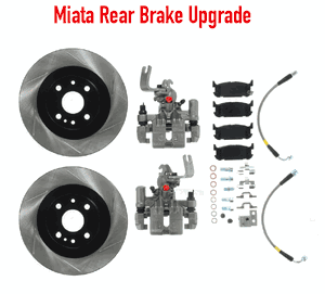 StopTech Big Brake Kit for Mazda Miata - NA/NB 1.8 Sport BBK - Whole Kit