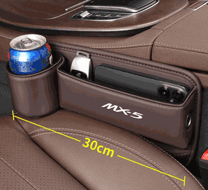 <FONT COLOR=" FF0000">*CLEARANCE ITEM*</FONT> Mazda MX-5 Interior Chair Sewn Leather Storage Box With Cup Holder