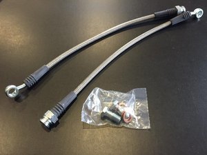 Techna-Fit MX5 Stainless Steel Brake Lines - Rear Only 2016-2024