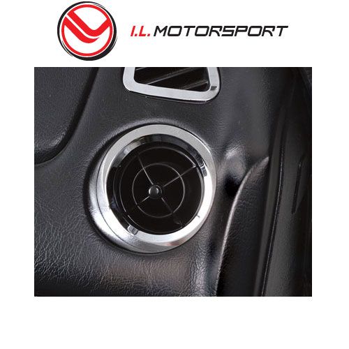 Chrome Smooth Vent Rings by IL Motorsport 19902005