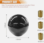 Mazda Miata Shift Knob - Smooth Black