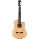Austin, AA60-CEC Classical Guitar, Electric / Cutaway, Natural Gloss