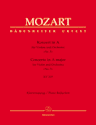 Conductor Score - Mozart Violin Concerto in A major, KV 219