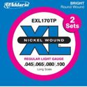 D'Addario EXL170TP-Twin Pack