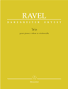 NEW Urtext edition: Ravel Piano Trio