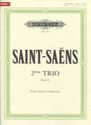 Saint-Saens, Trio No. 2  Piano Violin and Cello Opus 92. Urtext. Peters 11236