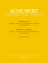 Schubert Forellen Quintet in A major, D667, for Piano, Violin, Viola, Cello and Double Bass