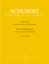 Schubert Piano Trio in B flat major, op. 99, D 898