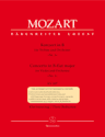 Score - Mozart Violin concerto No. 1 in B-flat KV 207