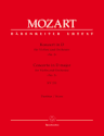 Score - Mozart Violin Concerto No. 2 in D major KV 211