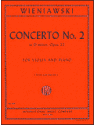 Wieniawski Violin Concerto No. 2 in d minor for Violin and Piano (IMC)