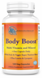 Body Boost Mega Multi-Vitamin<br> with Fruit & Veggie Super Nutrient Blend