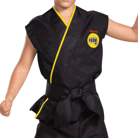 Karate Kid Cobra Kai Costume Halloween Cosplay Mens Adult Plus Size XXL 2XL NEW Karate Kid Cobra Kai Costume Halloween Cosplay Mens Adult Plus Size XXL 2XL NEW