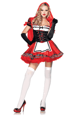 Leg Avenue Divine Miss Red Costume, Sexy Costumes
