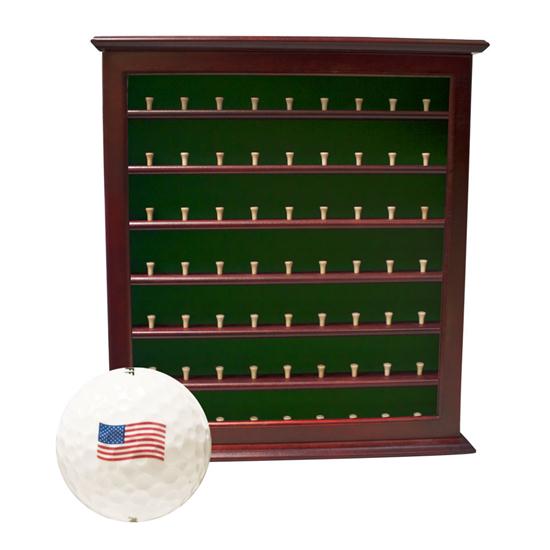 

63 Ball Mahogany Cabinet With Acrylic Door