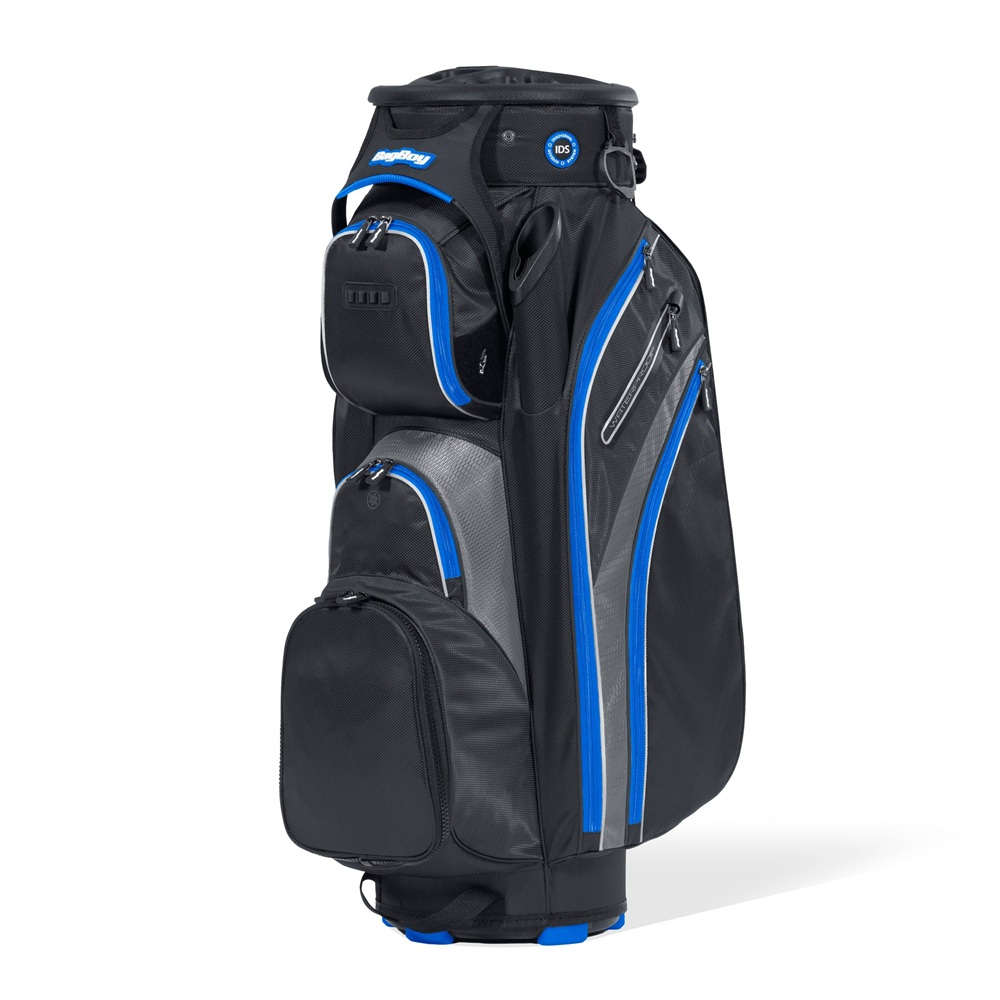 

BagBoy Revolver XP Cart Bag - 2025, Black/charcoal/royal;navy/charcoal/white;charcoal/black/red;navy/charcoal/red;black/charcoal/silver
