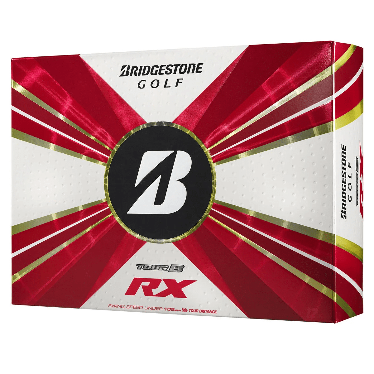 

Bridgestone 2022 Tour B RX Golf Balls 3 Dozen Deal, White
