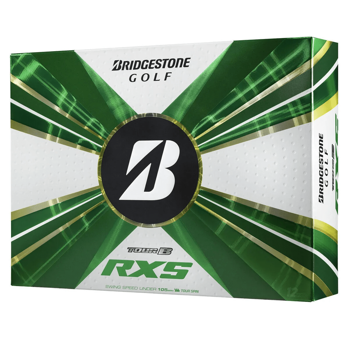 

Bridgestone 2022 Tour B RXS Golf Balls 3 Dozen Deal, White