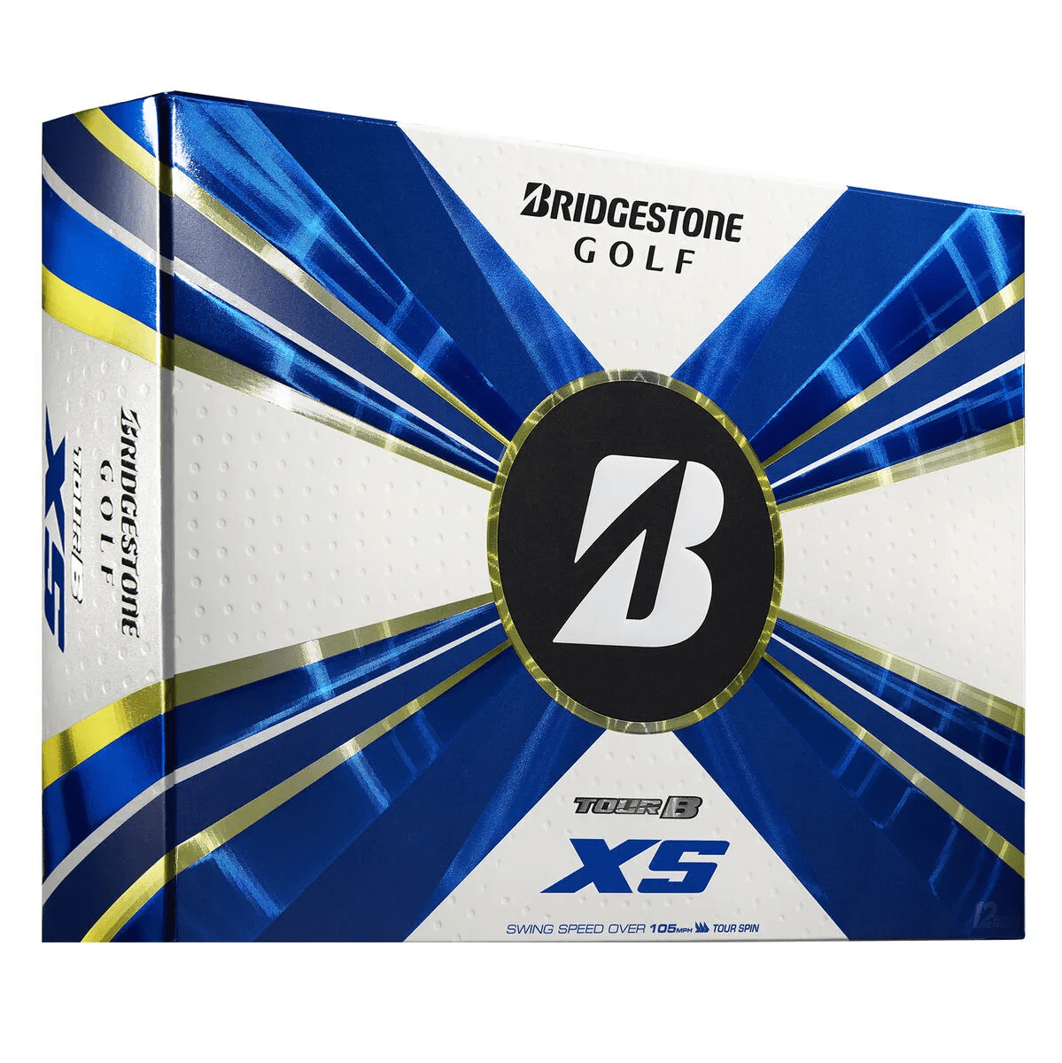 

Bridgestone 2022 Tour B XS Golf Balls 3 Dozen Deal, White