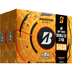 Bridgestone e6 Soft Double Dozen Golf Balls 2026 - 6 Dozen Deal