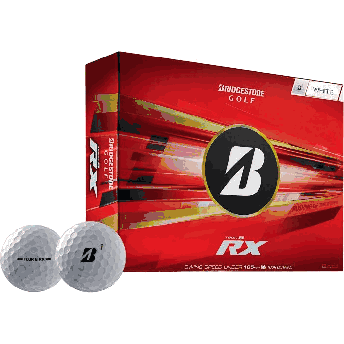 

Bridgestone Tour B RX Golf Balls - 2026 - Buy 3 Dozen Get 1 Dozen Free, White;yellow