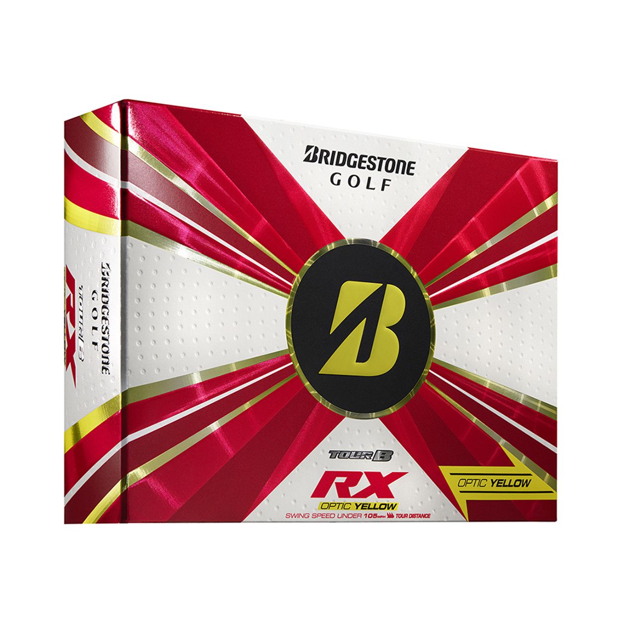 

Bridgestone Tour B RX Yellow Golf Balls - Prior Generation - 3 Dozen Deal, White