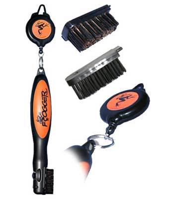 

BrushPro by Frogger, Orange;blue;red;grey