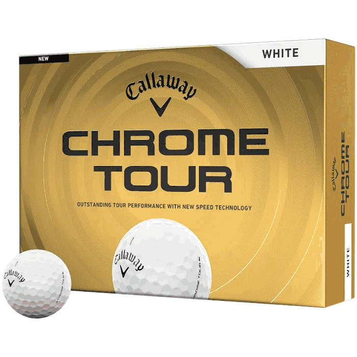 

Callaway Chrome Tour Golf Balls 2026 - 3 Dozen Deal