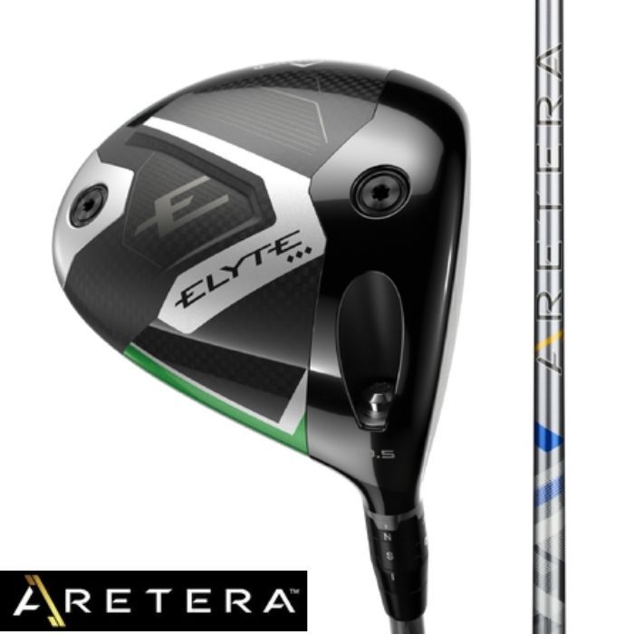 

Callaway Elyte Triple Diamond Driver 2025 - ARETERA EC1 Blue Shaft