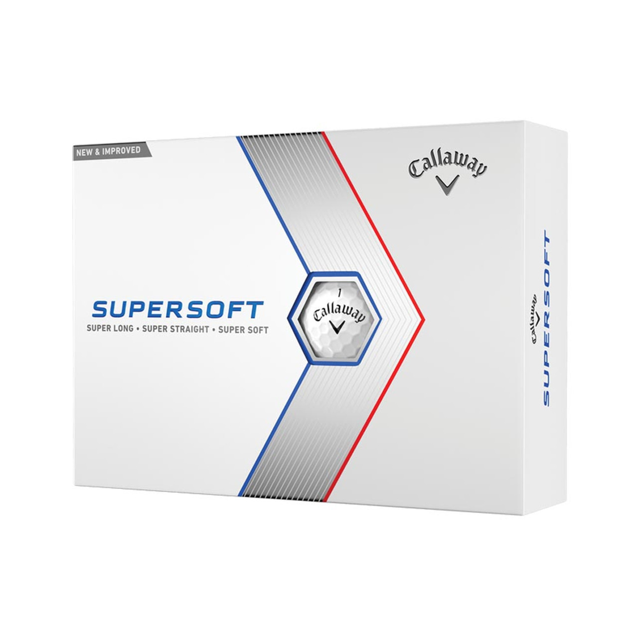 

Callaway Supersoft 2023 Golf Balls - 3 Dozen Special, White;yellow